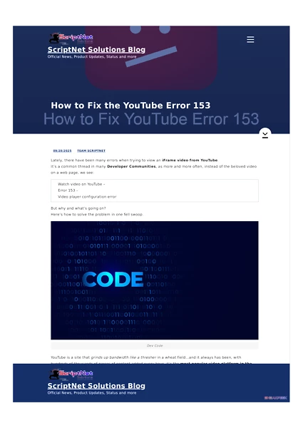 Cover Post